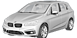 BMW F45 P1B21 Fault Code